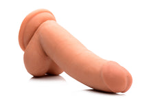 Load image into Gallery viewer, 8 Inch Ultra Real Dual Layer Suction Cup Dildo- Medium Skin Tone