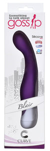 Blair 7 Speed Silicone G-Spot Vibrator- Purple-2