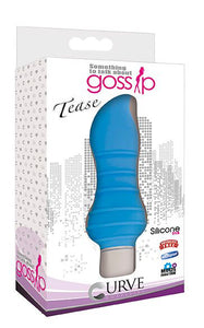 Tease Silicone Bullet Vibe- Blue-2