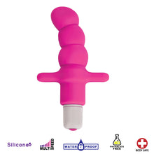 Load image into Gallery viewer, Desire Silicone Vibrating Anal Probe- Pink-1