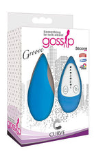 Load image into Gallery viewer, Groove Smooth Silicone Remote Vibe- Blue