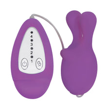 Load image into Gallery viewer, Bounce Silicone Bunny Bullet Vibe- Purple-0