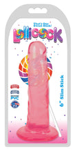 Load image into Gallery viewer, 6 Inch Slim Stick Cherry Ice Dildo