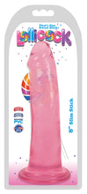Load image into Gallery viewer, 8 Inch Slim Stick Cherry Ice Dildo