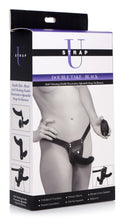 Load image into Gallery viewer, Double Take 10X Double Penetration Vibrating Strap-on Harness - Black