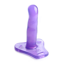 Load image into Gallery viewer, Comfort Ride Strap On Harness with Purple Dildo