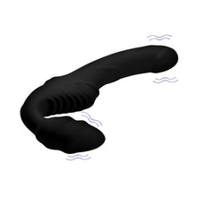 Load image into Gallery viewer, Pro Rider 9X Vibrating Silicone Strapless Strap On with Remote Control