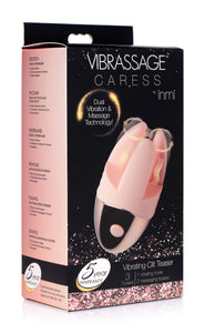 Vibrassage Caress Dual Vibrating Silicone Clit Teaser