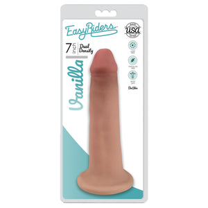 Easy Riders 7 Inch Dual Density Dildo - Flesh-1