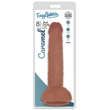 Load image into Gallery viewer, Easy Riders 8 Inch Dual Density Dildo With Balls - Tan