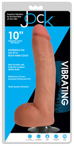 JOCK 10 Inch Vibrating Dong with Balls