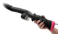 Load image into Gallery viewer, Mega-Pounder Hand-held Thrusting Silicone Dildo