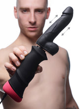 Load image into Gallery viewer, Mega-Pounder Hand-held Thrusting Silicone Dildo