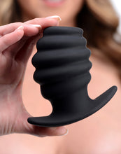 Load image into Gallery viewer, Hive Ass Tunnel Silicone Ribbed Hollow Anal Plug - Large