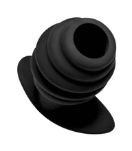 Load image into Gallery viewer, Hive Ass Tunnel Silicone Ribbed Hollow Anal Plug - Large