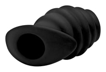 Load image into Gallery viewer, Hive Ass Tunnel Silicone Ribbed Hollow Anal Plug - Large