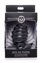 Load image into Gallery viewer, Hive Ass Tunnel Silicone Ribbed Hollow Anal Plug - Medium