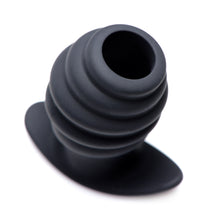 Load image into Gallery viewer, Hive Ass Tunnel Silicone Ribbed Hollow Anal Plug - Medium