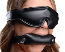 Load image into Gallery viewer, Padded Blindfold and Gag Set