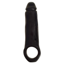 Load image into Gallery viewer, 2 Inch Penis Enhancer with Ball Strap - Black