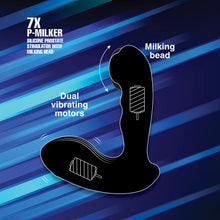 Load image into Gallery viewer, 7X P-Milker Silicone Prostate Stimulator with Milking Bead