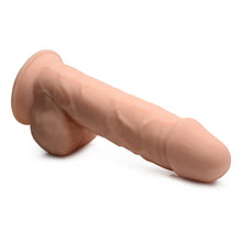Load image into Gallery viewer, Silexpan Light Hypoallergenic Silicone Dildo with Balls - 8 Inch