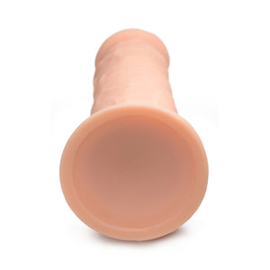 Silexpan Light Hypoallergenic Silicone Dildo with Balls - 8 Inch