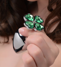 Load image into Gallery viewer, Lucky Clover Gem Anal Plug - Large