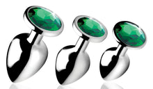 Load image into Gallery viewer, Emerald Gem Anal Plug Set