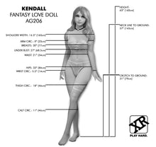 Load image into Gallery viewer, Kendall Fantasy Love Doll