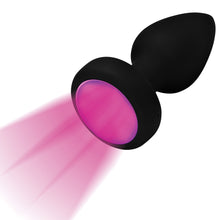 Load image into Gallery viewer, 7X Light Up Rechargeable Anal Plug - Small