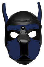 Load image into Gallery viewer, Spike Neoprene Puppy Hood - Blue