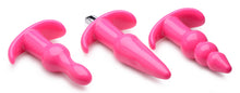 Load image into Gallery viewer, Thrill Trio Anal Plug Set - Pink