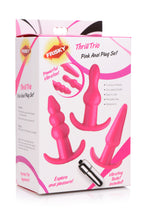 Load image into Gallery viewer, Thrill Trio Anal Plug Set - Pink