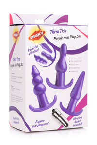 Thrill Trio Anal Plug Set - Purple