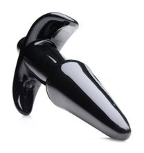 Load image into Gallery viewer, Smooth Vibrating Anal Plug - Black