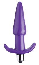 Load image into Gallery viewer, Smooth Vibrating Anal Plug - Purple