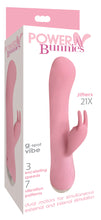 Load image into Gallery viewer, Jitters 21X Silicone Rabbit Vibrator