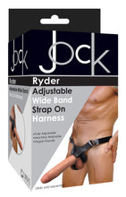 Load image into Gallery viewer, Ryder Adjustable Wide Band Strap-On Harness