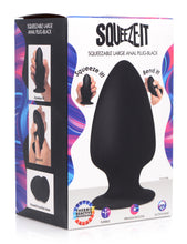 Load image into Gallery viewer, Squeezable Silicone Anal Plug - Large