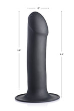 Load image into Gallery viewer, Squeezable Phallic Dildo - Black
