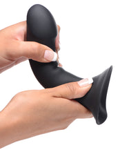 Load image into Gallery viewer, Squeezable Phallic Dildo - Black