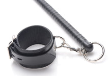 Load image into Gallery viewer, Leather Wrapped Spreader Bar with Cuffs