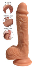 Load image into Gallery viewer, Easy Riders Dual Density Silicone Dildo - 8 Inch