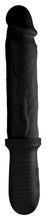 Load image into Gallery viewer, 8X Auto Pounder Vibrating and Thrusting Dildo with Handle - Black