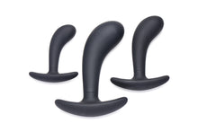 Load image into Gallery viewer, Dark Delights 3 Piece Curved Anal Trainer Set