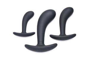 Dark Delights 3 Piece Curved Anal Trainer Set