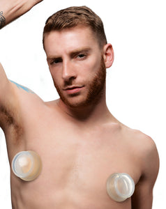 Clear Plungers Silicone Nipple Suckers - Large