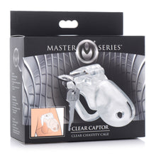 Load image into Gallery viewer, Clear Captor Chastity Cage - Large