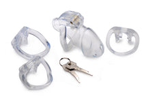 Load image into Gallery viewer, Clear Captor Chastity Cage - Medium